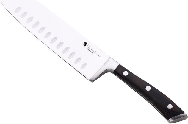 Masterpro Kuchyňský nůž Santoku z nerezové oceli 17,5 cm