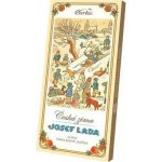 Carla Čokoládové jazýčky mléčné Vánoce LADA 50 g – Hledejceny.cz