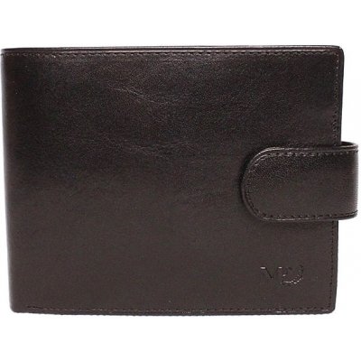 Marta ponti hladká kožená peněženka no B219R rfid černá – Zboží Mobilmania