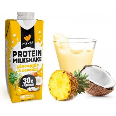 MIXIT Proteinový milkshake ananas & kokos 330 ml – Sleviste.cz