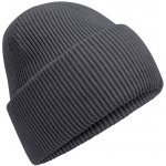 Beechfield čepice se širokou manžetou Beanie tmavě šedá – Hledejceny.cz