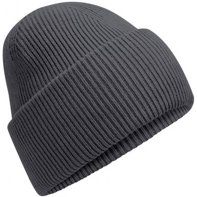 Beechfield čepice se širokou manžetou Beanie tmavě šedá – Hledejceny.cz