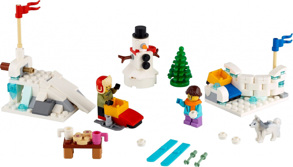 LEGO® BrickHeadz 40424 Zimní koulovačka
