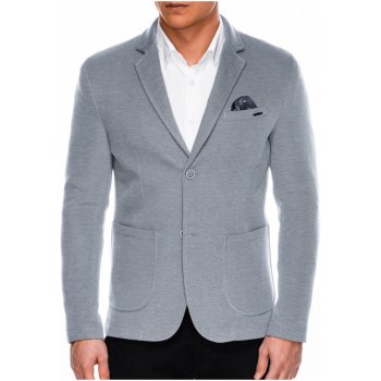 Ombre Clothing pánské sako se záplatami na loktech Brantley M56 šedá od 1  839 Kč - Heureka.cz