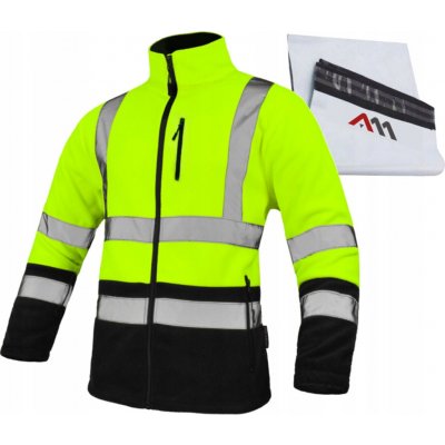 Art Mas Výstražná fleecová bunda Ref žlutá – Hledejceny.cz