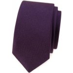 Avantgard Kravata Slim fialová mat 551 7038 – Sleviste.cz