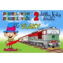 Ostatní Omalovánky A5 - Lux - Dokreslovánky skřítka Kuby 2 - Vlaky - 3227