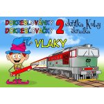 Ostatní Omalovánky A5 - Lux - Dokreslovánky skřítka Kuby 2 - Vlaky - 3227 – Zboží Dáma