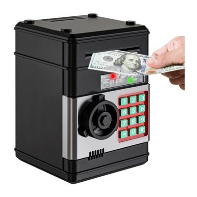 POKLADNIČKA TREZOR BANKOMAT NA PŘÍSTUPOVÝ KÓD BANKOVKY – Sleviste.cz