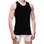 Cornette Authentic nátělník 213 Ribbed černá – Sleviste.cz