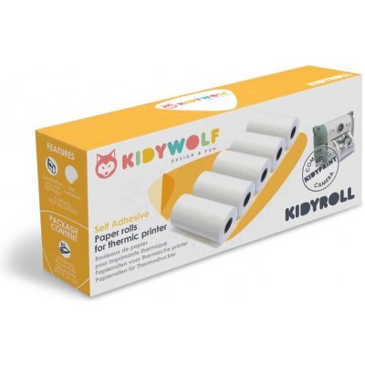 Kidywolf KIDYROLL Stickers paper refill for KIDYPRINT – Zboží Dáma