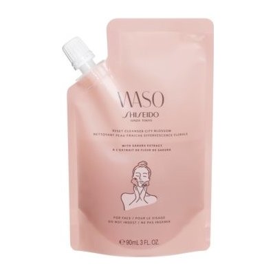 Shiseido Waso Reset Cleanser City Blossom čisticí pleťový gel s peelingovým efektem 90 ml – Zbozi.Blesk.cz
