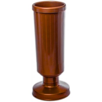 BESOP - Váza na hrob zatížená 30cm měď – Zboží Dáma