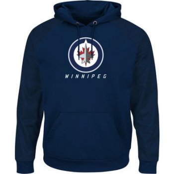 Winnipeg Jets Majestic Penalty Shot Therma Base Hoodie