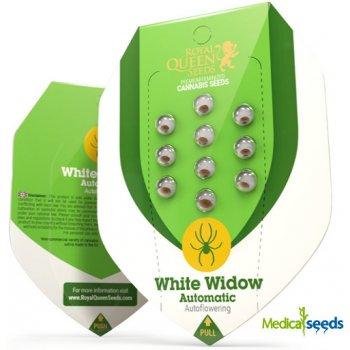 Royal Queen Seeds White Widow Automatic semena neobsahují THC 5 ks