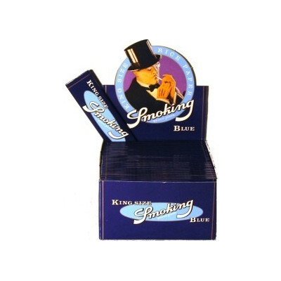 SMOKING Papírky BLUE King Size 33 x 50 ks – Hledejceny.cz