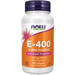 Now Foods Vitamin E-400 D-Alpha Tocopheryl 100 kapslí – Hledejceny.cz
