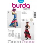 Burda Střih Burda 2486 - Tanečnice, flamenco, samba, Španělka – Hledejceny.cz
