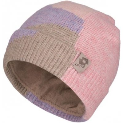 Lotto WINTY Dívčí pletená čepice růžová – Zboží Dáma