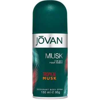 Jovan Tropical Musk Men deospray 150 ml