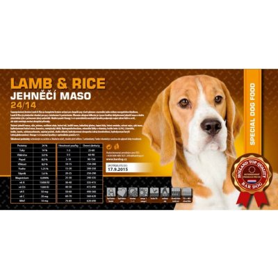 Bardog Lamb & Rice 2 x 15 kg