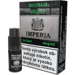 Boudoir Samadhi s.r.o. IMPERIA Nikotinová báze Velvet PG20/VG80 6mg 5x10ml – Zboží Dáma