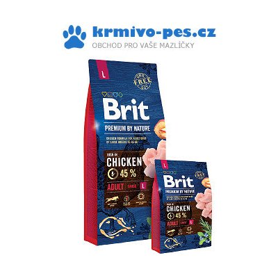 Brit Premium Dog by Nature Adult L 8 kg