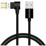 Swissten 71527500 USB / micro USB, 1,2m, černý – Zboží Živě