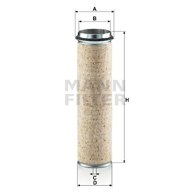 Filtr - sekundární vzduch MANN-FILTER CF 1000 – Hledejceny.cz