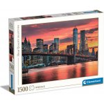 CLEMENTONI Řeka East River za soumraku USA 1500 dílků – Sleviste.cz