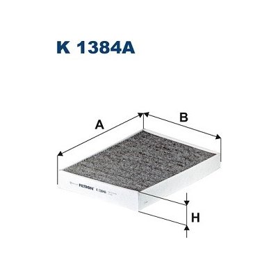 K1384A FILTRON Filtr, vzduch v interiéru – Hledejceny.cz