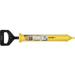 VOREL výtlačná spárovací pistole, špičatá hubice 10mm, dvojitý gumový píst, TO-04451 – Hledejceny.cz