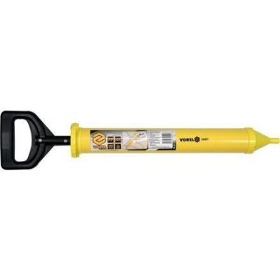 VOREL výtlačná spárovací pistole, špičatá hubice 10mm, dvojitý gumový píst, TO-04451 – Hledejceny.cz