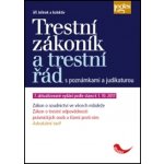 Trestní zákoník a trestní řád - Jiří Jelínek – Zboží Mobilmania