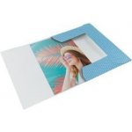 ESSELTE Deska s gumičkou Colour'Breeze, modrá, kartonová, A4, ESSELTE 628492 245172 – Zboží Živě