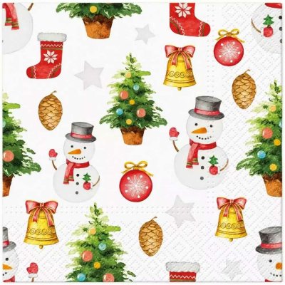 Paw Ubrousek 33x33cm Zimní motivy – Zboží Mobilmania