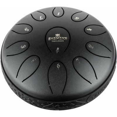 Shamann 6" 11 Notes D5 Major Matte Black Tongue Drum – Zboží Mobilmania