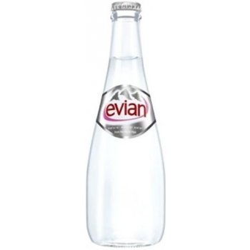 Evian 0,33l sklo