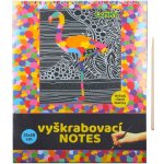 Vyškrabovací notes 10 listů v sáčku 14x20cm – Zbozi.Blesk.cz