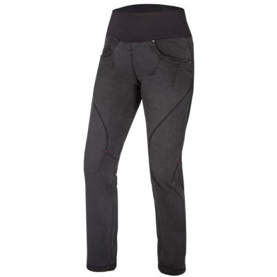 Ocún NOYA ORGANIC Dámské lezecké džíny jeans black – Zboží Dáma