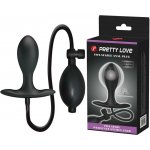 Pretty Love nafukovací anální expandér s vnitřní kuličkou černý – Zboží Dáma