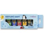 Cadence akrylové barvy na kamínky sada 6 pastelových barev + akrylový lak 25 ml – Zboží Dáma