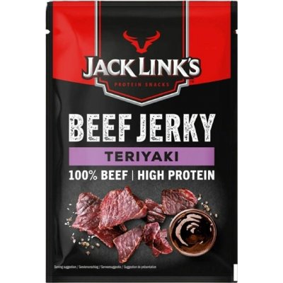 Jack Links Hovězí sušené maso Beef Jerky Teriyaki 40 g – Hledejceny.cz