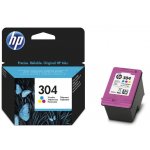 HP 304 originální inkoustová kazeta tříbarevná N9K05AE – Zboží Mobilmania