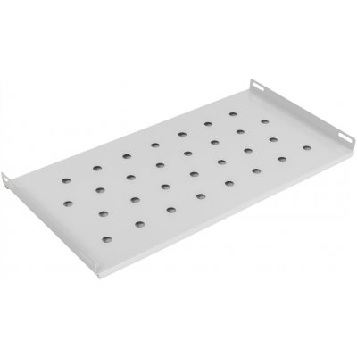 Pevná police Rack do skříně Netrack F-Line 1U 250 mm šedá – Hledejceny.cz