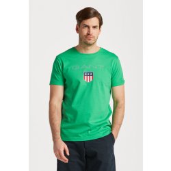 Gant tričko SHIELD SS zelená