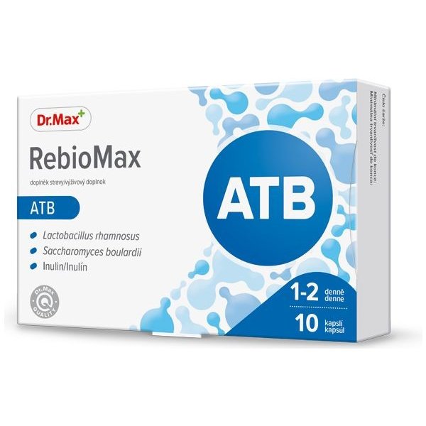 Doplněk stravy Dr.Max ReBiomax ATB 10 kapslí