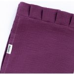 Tulimese Baldachýn mušelínový vínový SAMOSTATNÝ S ROVNÝM OKRAJEM – Zboží Dáma