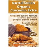 Naturgreen Organic Curcumin Extra+Piperin extrakt 120 vegan kapslí – Hledejceny.cz