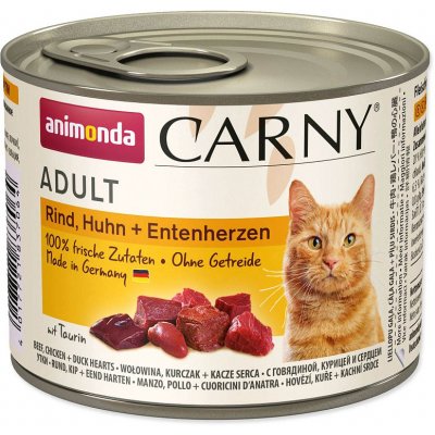 Carny Adult hovězí srdce 0,2 kg